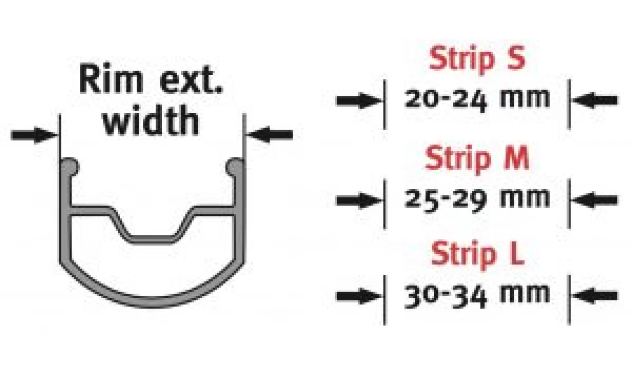 Kit Tubeless Effetto Mariposa - 20-24mm / 25-29mm / 30-34mm 5 Kit Tubeless Effetto Mariposa - 20-24mm / 25-29mm / 30-34mm – Image 3