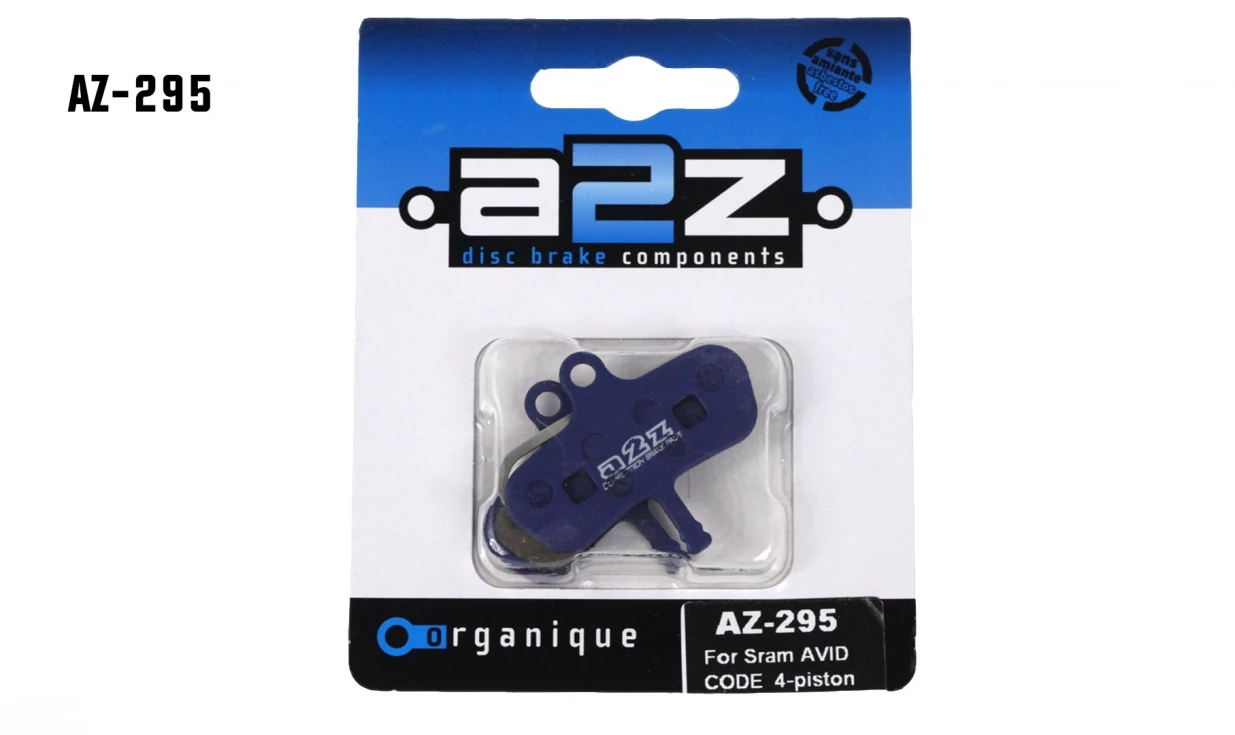 Plaquettes A2Z AZ-295 - Pour Avid Code 2007-2010 4 Plaquettes A2Z AZ-295 - Pour Avid Code 2007-2010 – Image 2
