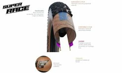 Pneu Schwalbe Racing Ray Addix Speed - Super Race - Tubeless Easy -France Accessoires Vélo Soldes Boutique caracsse super race 1235x735