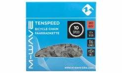 Chaine M-Wave 10 Vitesses 116 Maillons Antirouille - Maillon Rapide 5 Chaine M-Wave 10 Vitesses 116 Maillons Antirouille - Maillon Rapide -France Accessoires Vélo Soldes Boutique chaine velo 10 vitesses m wave ct 2 1235x735