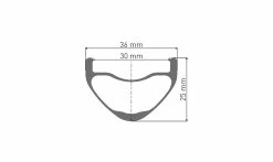 Dt-swiss Roue Avant Cross Country DT Swiss XRC 1200 Spline 30 Boost DB Carbone - Tubeless Ready -France Accessoires Vélo Soldes Boutique dt swiss XRC1200spline30 jante 1235x735 1