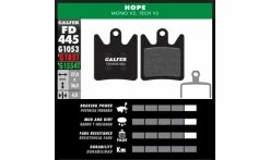 Plaquettes Galfer - Pour Hope Mono V2, Tech V2